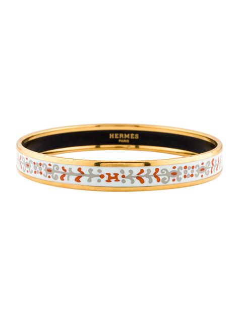 hermes enamel bangle ebay|hermes bangle price.